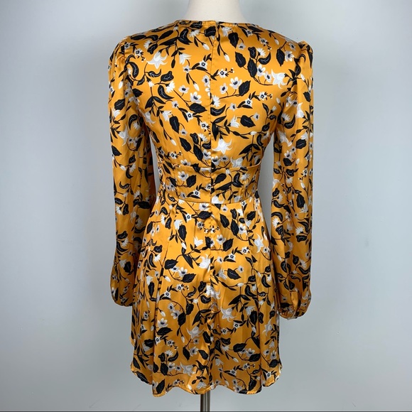 Tularosa Brixton Marigold Blossom Floral Dress XS - Picture 3 of 13